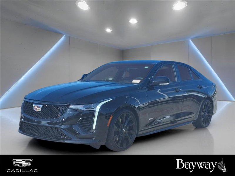 Certified 2022 Cadillac CT4 V w/ Navigation Package image 1