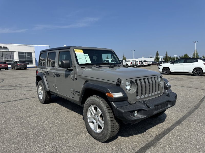 Certified 2021 Jeep Wrangler Unlimited Sport image 1