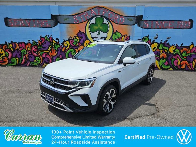 Certified 2022 Volkswagen Taos SEL w/ Panoramic Sunroof Package image 1