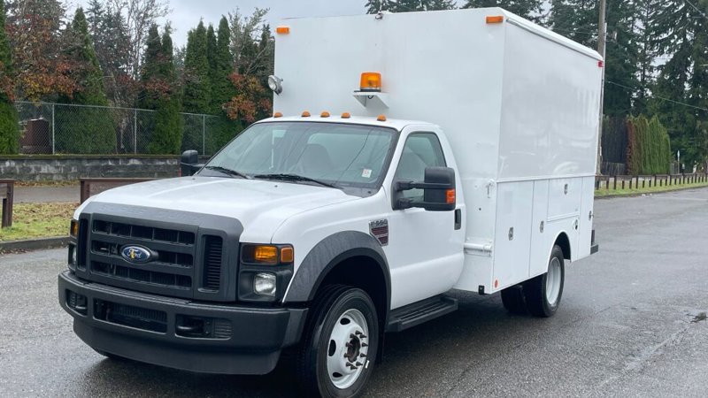 Used 2008 Ford F550 2WD Regular Cab Super Duty image 1
