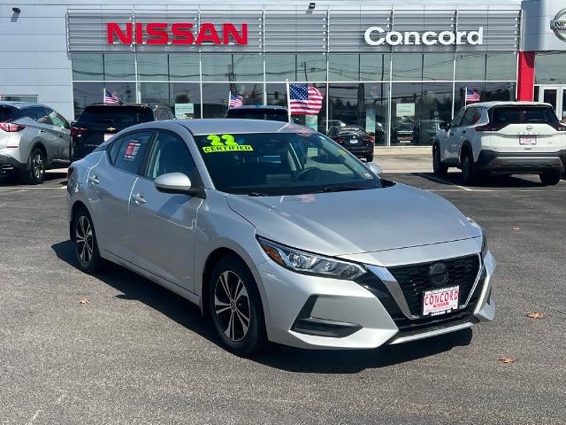 Certified 2022 Nissan Sentra SV image 1