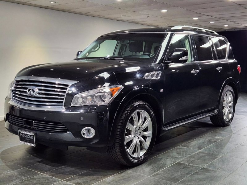 Used 2014 INFINITI QX80 4WD w/ Deluxe Touring Package image 1