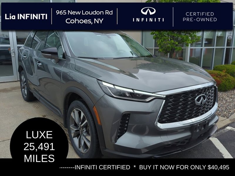 Certified 2023 INFINITI QX60 Luxe w/ Cargo Package image 1