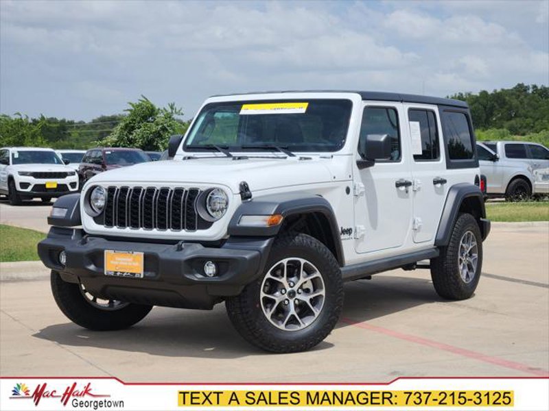 Certified 2025 Jeep Wrangler Unlimited Sport image 1