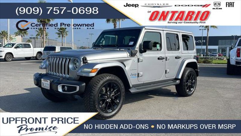 Certified 2021 Jeep Wrangler Unlimited Sahara w/ Safety Group image 1