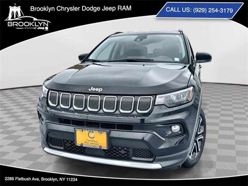 Certified 2022 Jeep Compass Limited image 1