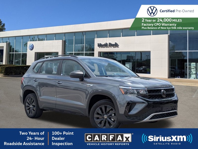 Certified 2024 Volkswagen Taos S image 1
