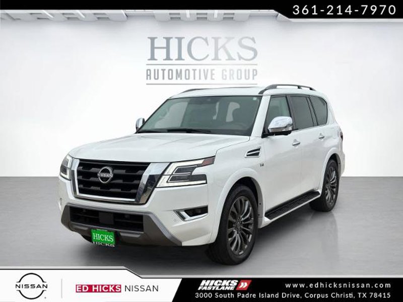 Certified 2021 Nissan Armada Platinum image 1