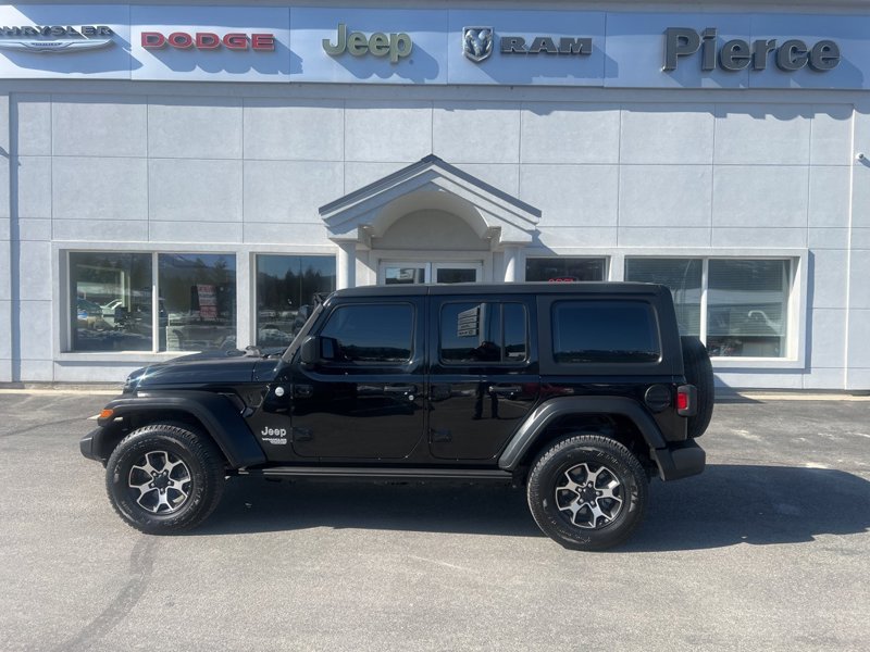 Certified 2021 Jeep Wrangler Unlimited Sport image 1