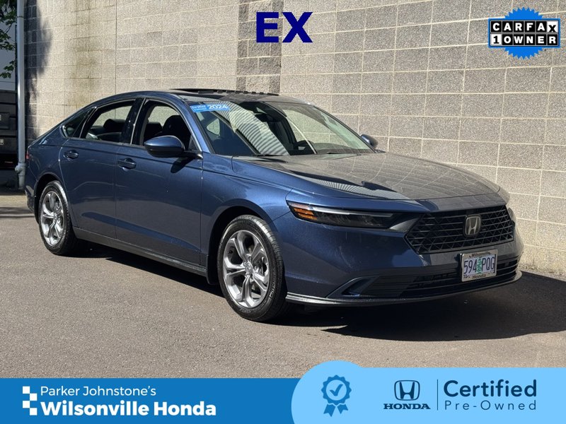 Certified 2024 Honda Accord EX image 1