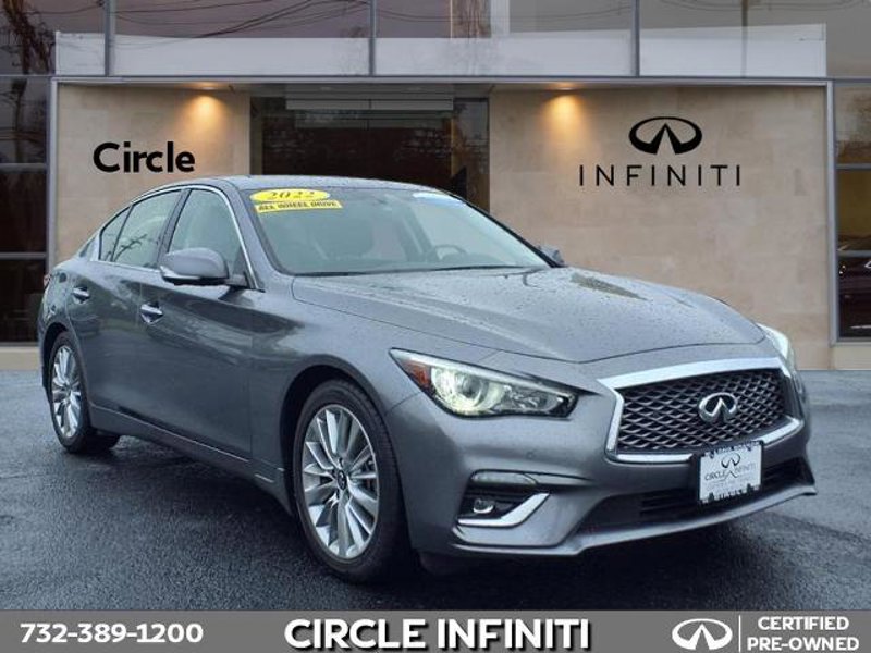 Certified 2022 INFINITI Q50 Luxe w/ Cargo Package image 1