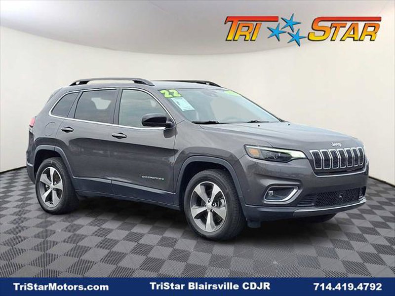 Certified 2022 Jeep Cherokee Limited w/ Mopar Interior Package image 1