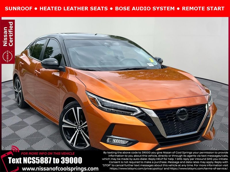 Certified 2023 Nissan Sentra SR w/ SR Premium Package image 1