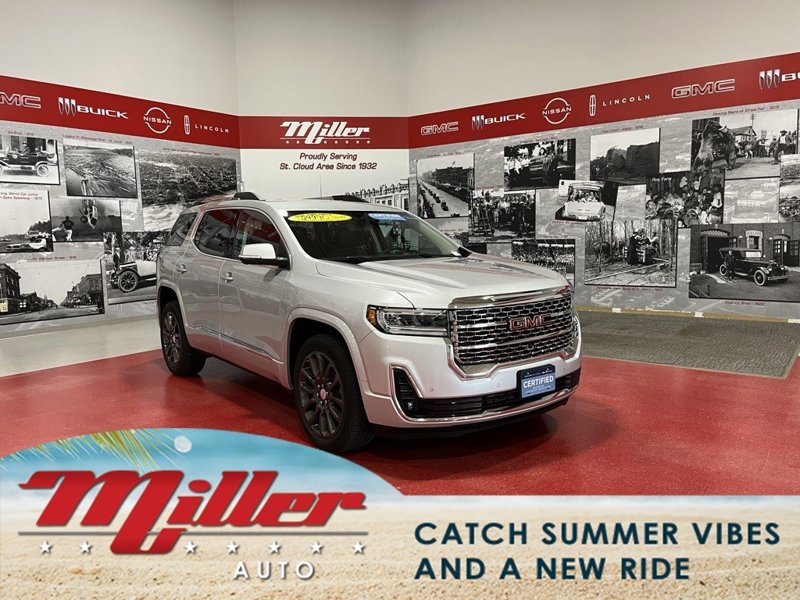 Certified 2020 GMC Acadia Denali w/ Trailering Package image 1