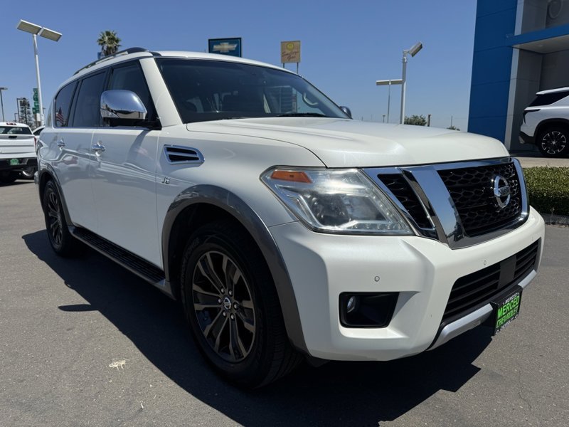Used 2017 Nissan Armada Platinum w/ Captain Seat Package image 1