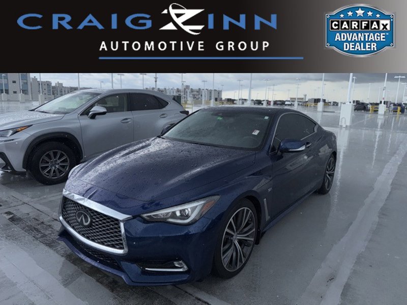 Used 2019 INFINITI Q60 3.0t Luxe w/ Essential Package image 1