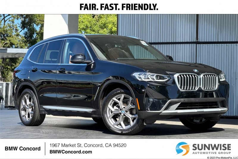 Certified 2022 BMW X3 xDrive30i w/ Convenience Package w/ZPA image 1