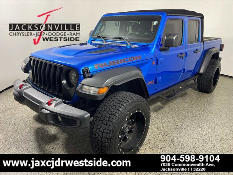 Certified 2022 Jeep Gladiator Rubicon w/ Trailer Tow Package image 1
