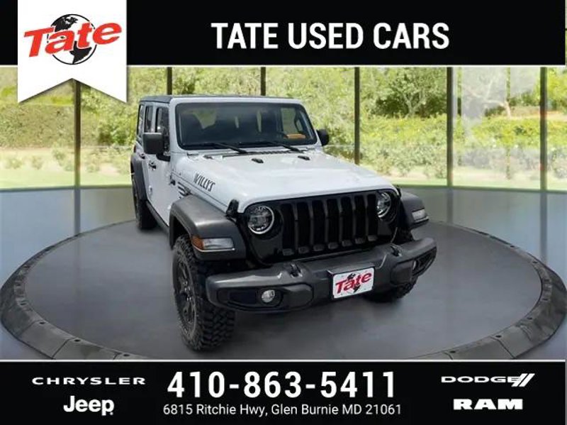Certified 2022 Jeep Wrangler Unlimited Sport image 1