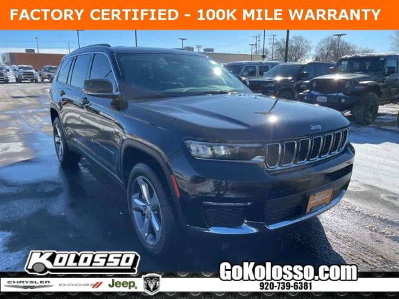 Certified 2022 Jeep Grand Cherokee L Limited image 1