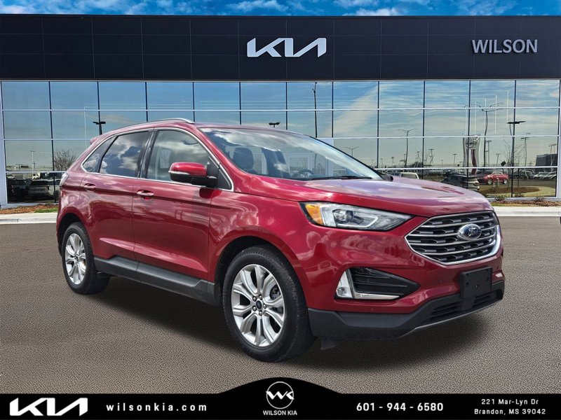 Used 2020 Ford Edge Titanium w/ Cargo Accessory Package image 1