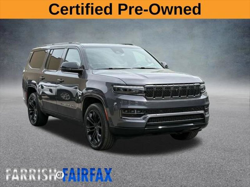 Certified 2024 Jeep Grand Wagoneer L Series II w/ Quick Order Packagew 28T image 1