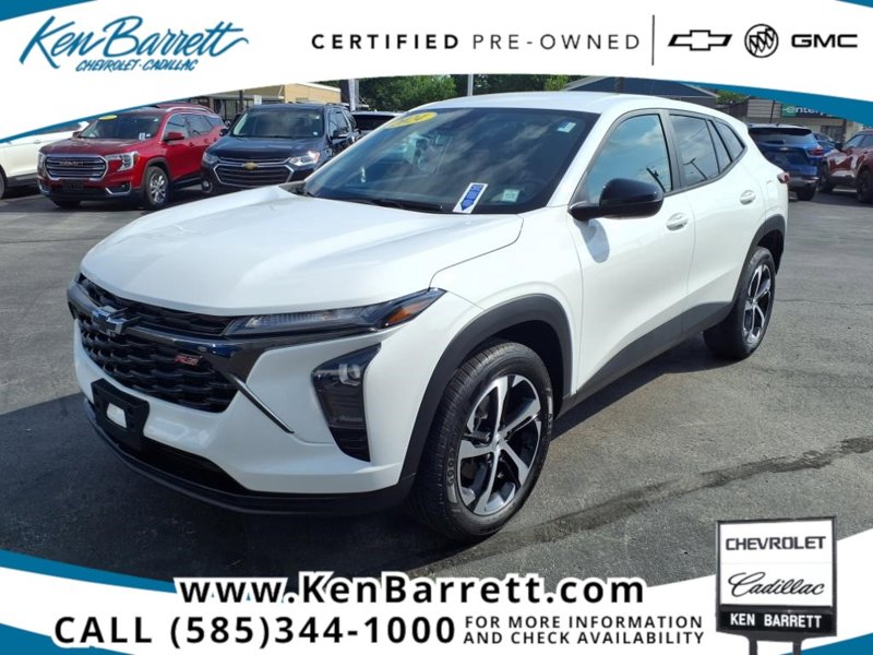 Certified 2024 Chevrolet Trax RS w/ Driver Confidence Package image 1