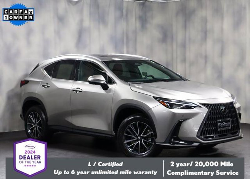 Certified 2024 Lexus NX 350 AWD w/ Vision Package image 1