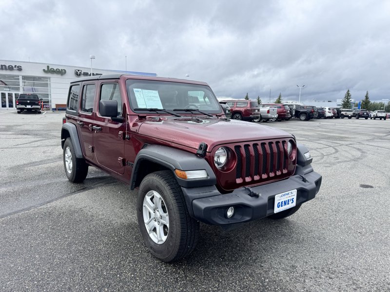 Certified 2021 Jeep Wrangler Unlimited Sport image 1