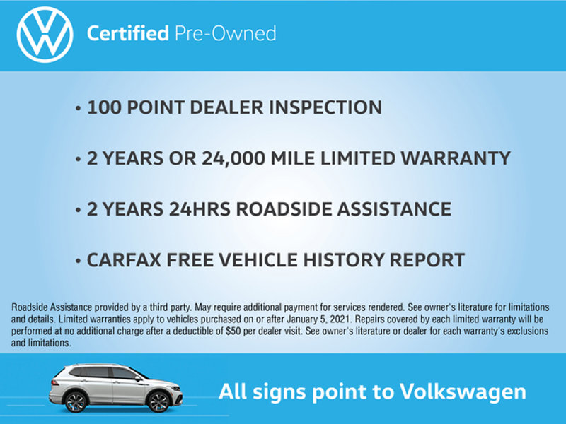 Certified 2022 Volkswagen Atlas Cross Sport SE w/ Panoramic Sunroof Package image 1