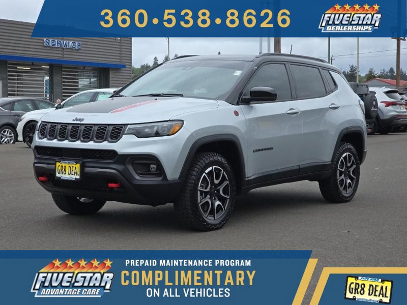 Certified 2024 Jeep Compass Trailhawk w/ Trailhawk Elite Group image 1