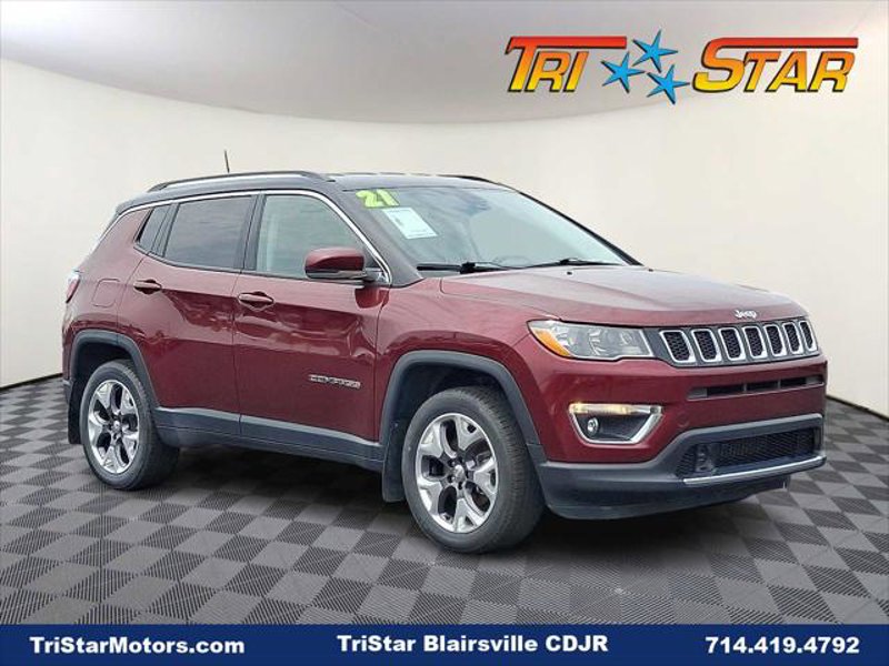 Certified 2021 Jeep Compass Limited image 1