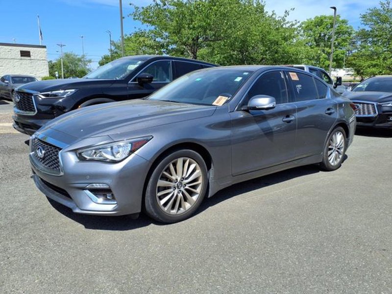 Certified 2021 INFINITI Q50 Luxe w/ Cargo Package image 1