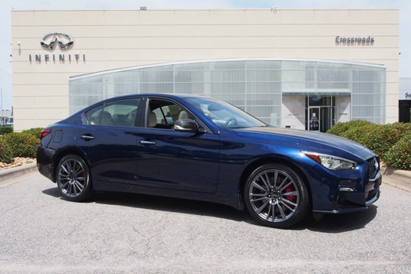 Certified 2021 INFINITI Q50 Red Sport 400 w/ Proactive Package image 1