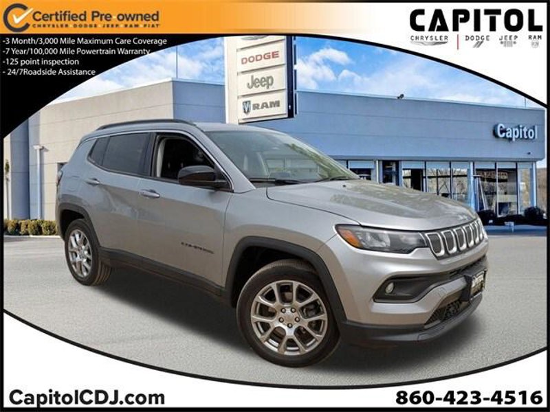 Certified 2022 Jeep Compass Latitude image 1