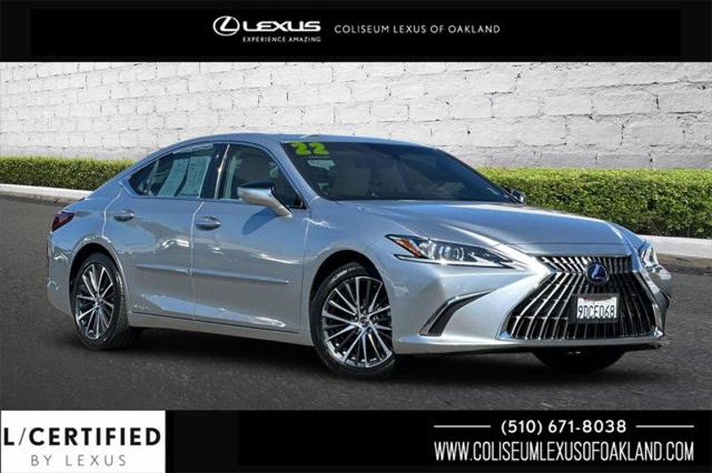Certified 2022 Lexus ES 300h w/ Premium Package image 1