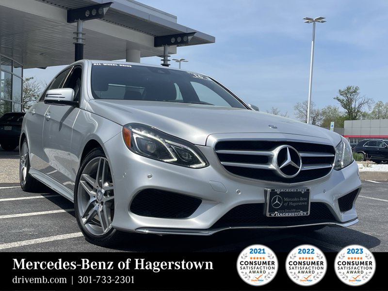 Used 2016 Mercedes-Benz E 350 4MATIC Sedan image 1