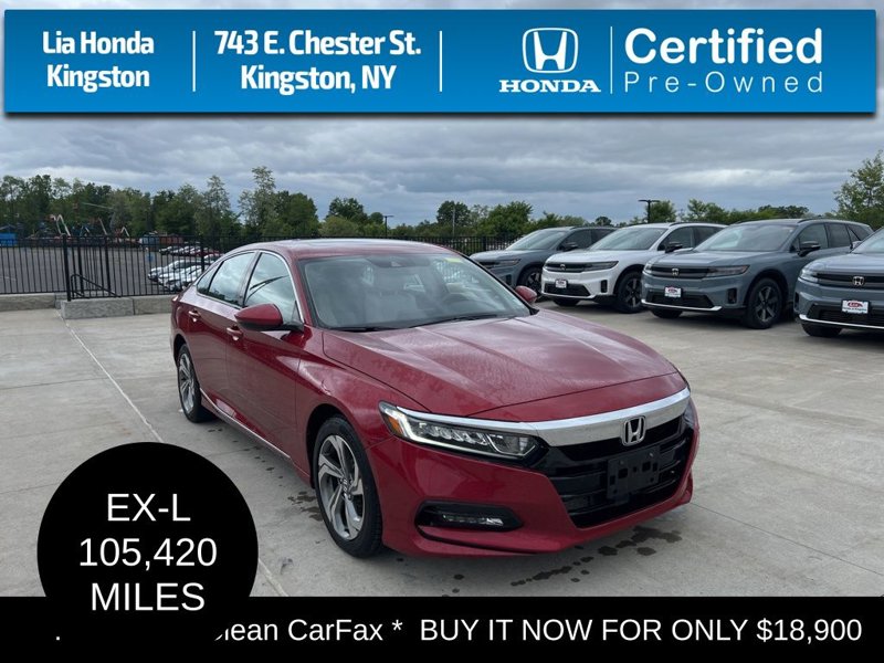 Certified 2019 Honda Accord EX-L image 1