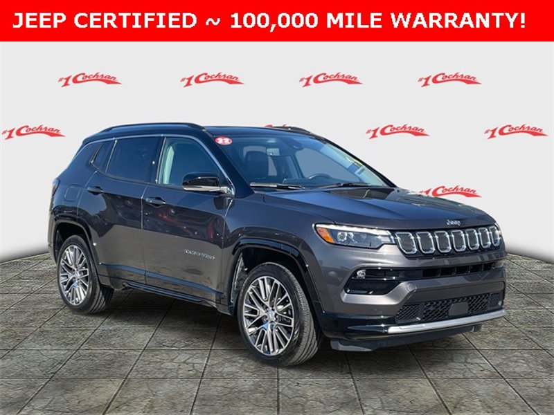 Certified 2022 Jeep Compass Limited w/ Elite Group image 1