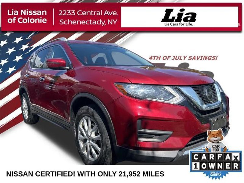 Certified 2020 Nissan Rogue SV image 1