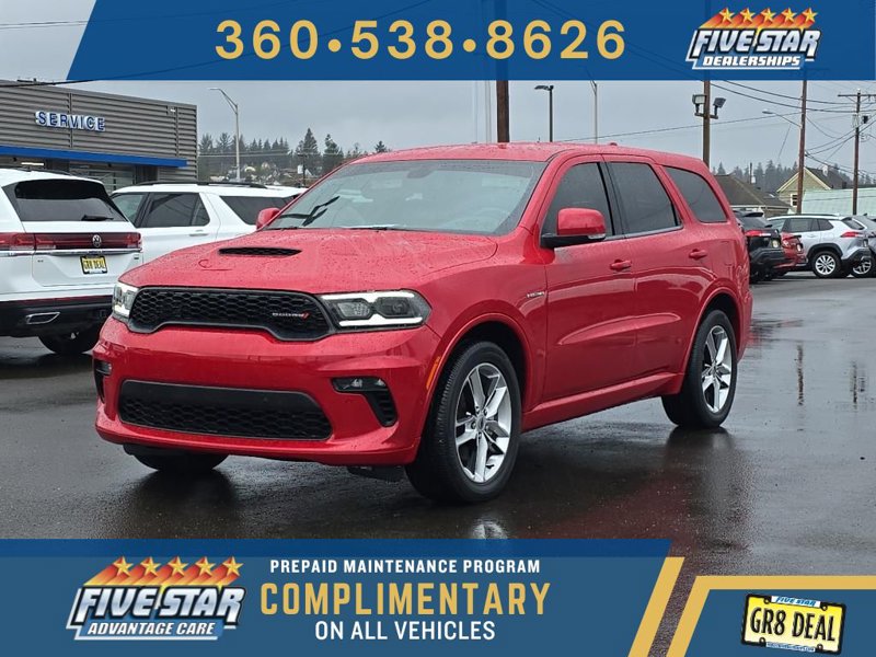 Certified 2021 Dodge Durango R/T w/ Trailer Tow Group IV image 1