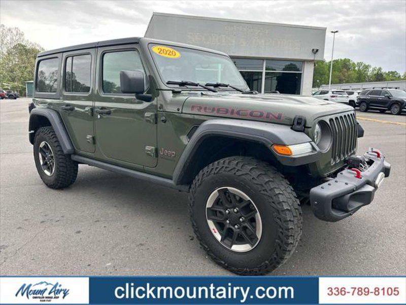 Certified 2020 Jeep Wrangler Unlimited Rubicon image 1