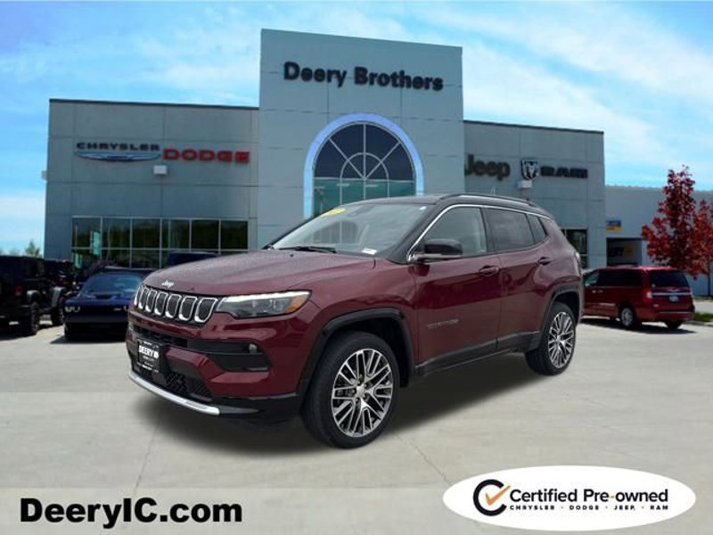 Certified 2022 Jeep Compass Limited w/ Elite Group image 1