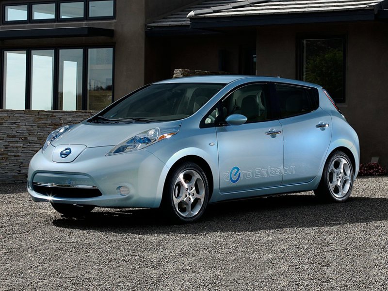 Used 2013 Nissan Leaf SL w/ Premium Pkg image 1