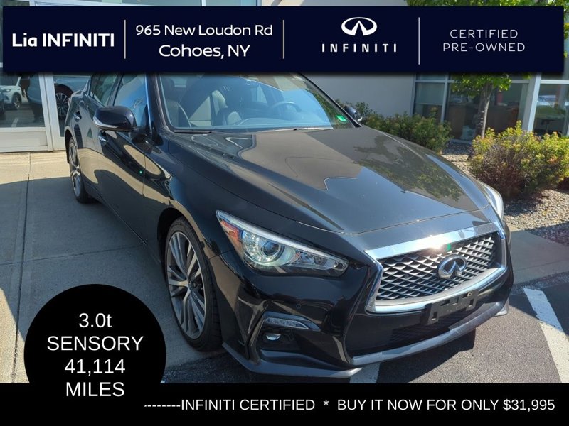 Certified 2022 INFINITI Q50 Sensory w/ Cargo Package image 1
