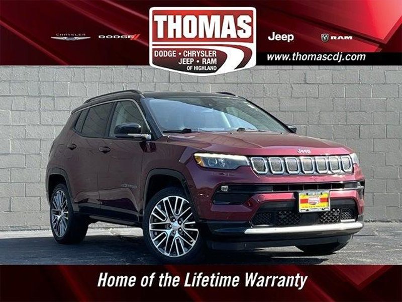 Certified 2022 Jeep Compass Limited w/ Elite Group image 1