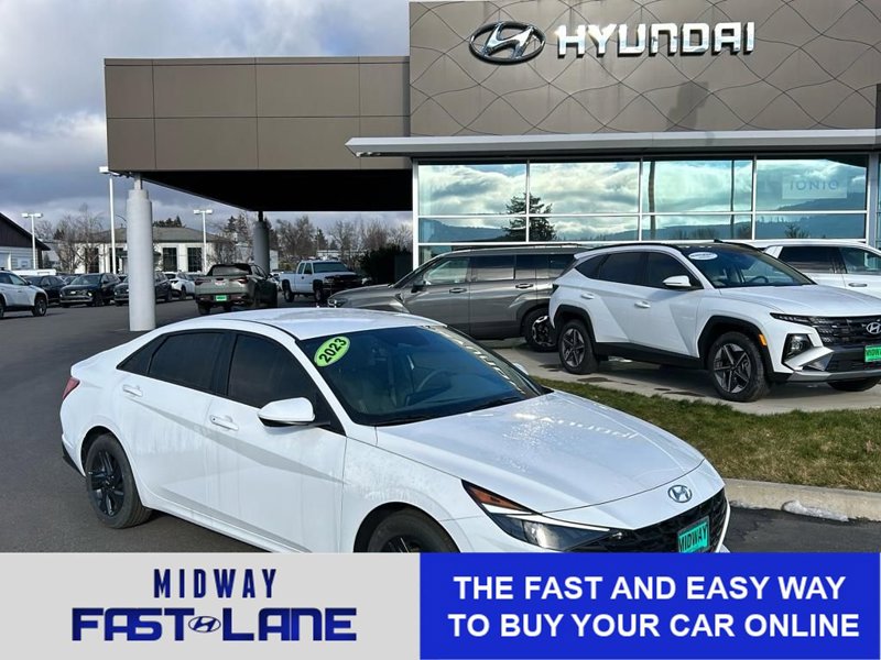 Certified 2023 Hyundai Elantra Blue image 1