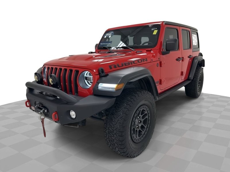 Used 2021 Jeep Wrangler Unlimited Rubicon w/ Xtreme Recon 35" Tire Package image 1
