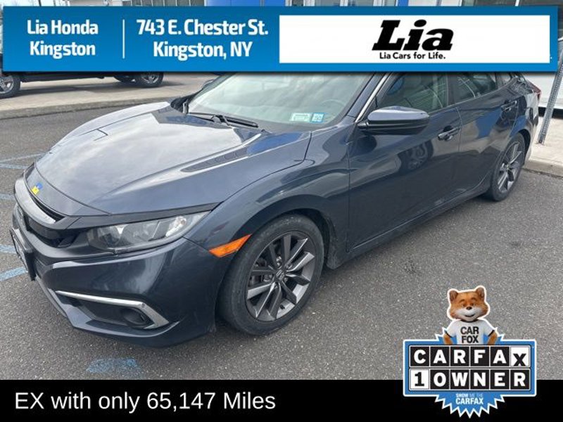 Certified 2020 Honda Civic EX image 1