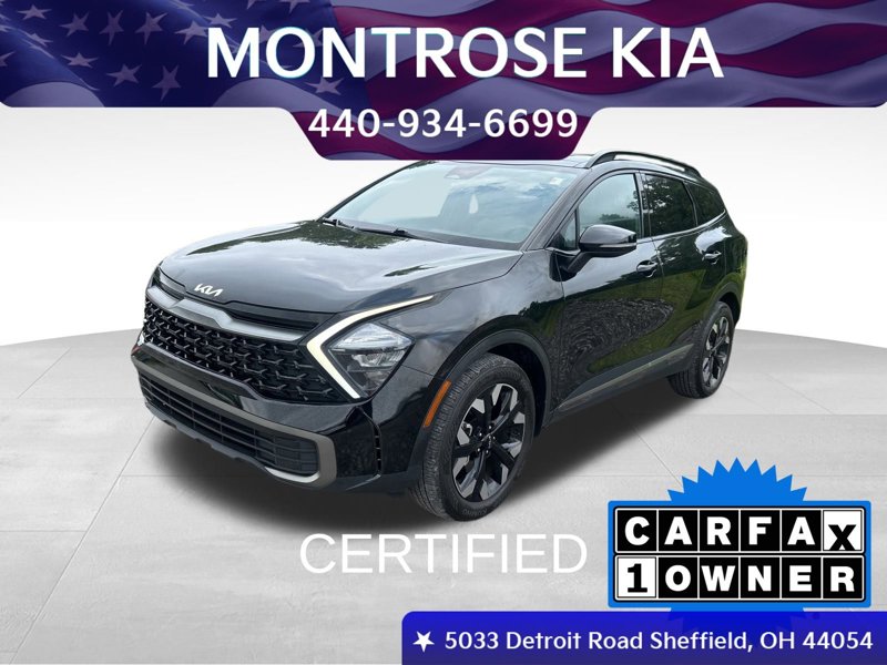 Certified 2023 Kia Sportage X-Line w/ X-Line Premium Package image 1